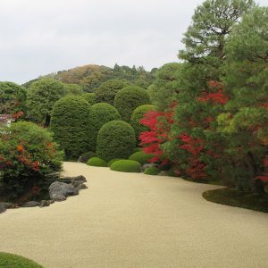 ミシュラン三ツ星「足立美術館」の美しい日本庭園と、0番乗り場の「境線」