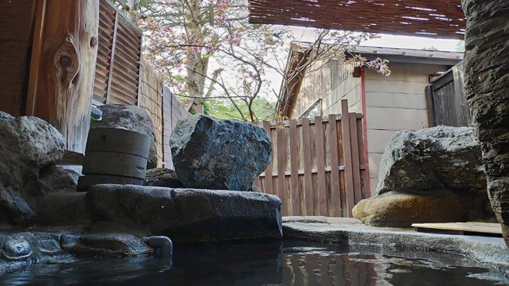 利根川の山奥で、大きな源泉掛け流しの露天風呂を独り占め【清流の宿 たむら】